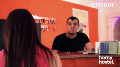 Naughty Traveler Craves Wild Bedroom Adventures - HORNY HOSTEL