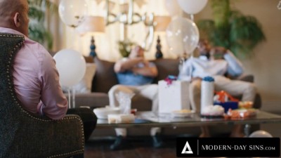 MODERN DAY SINS Bored Casey Calvert s SNEAKY SEX With Hubby Turns Into GANGBANG With Their In Laws