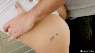 PASSIONHD Alina Lopez Asks For Help Getting Stretching Her Tight Cunt